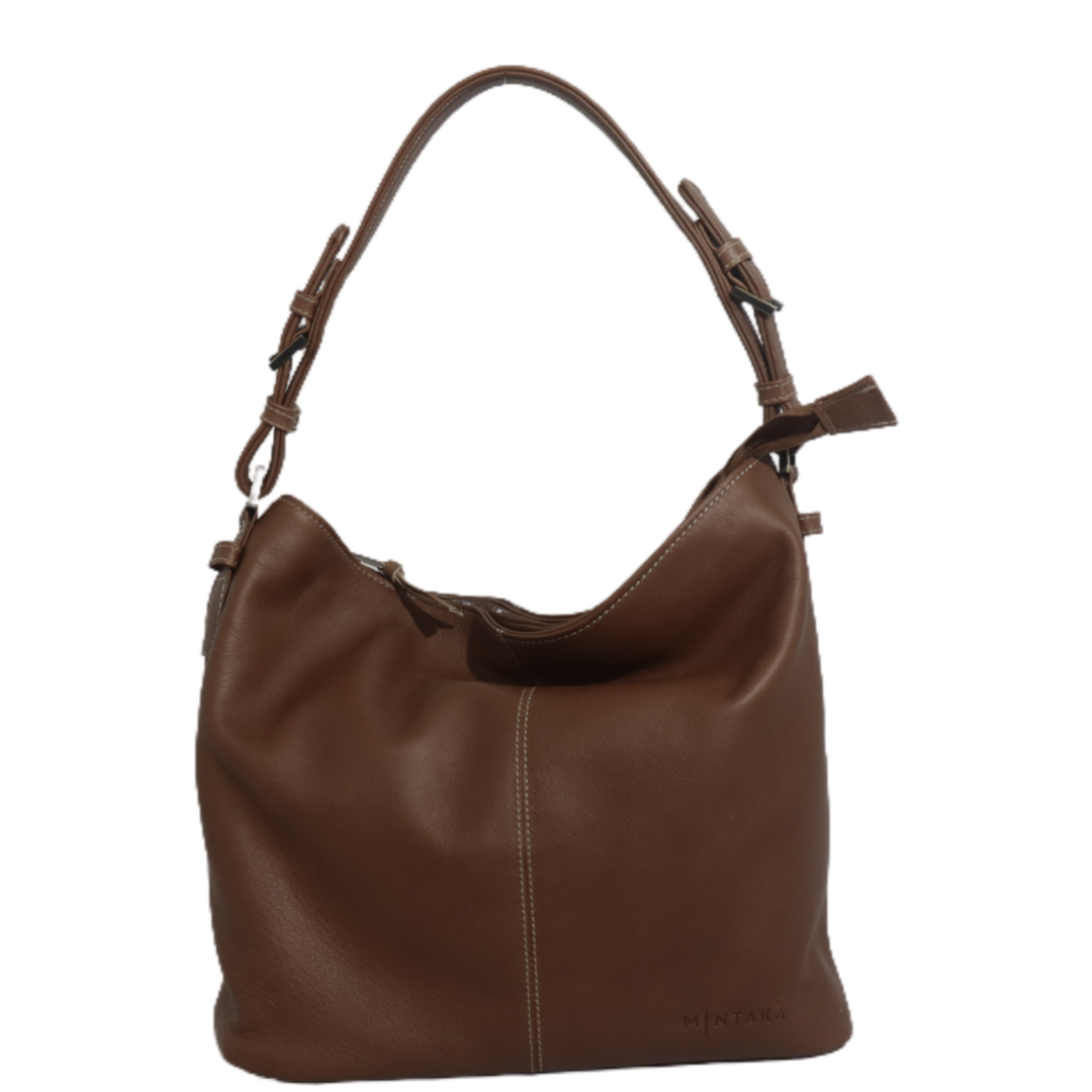 Olivia Hobo Leather Bag