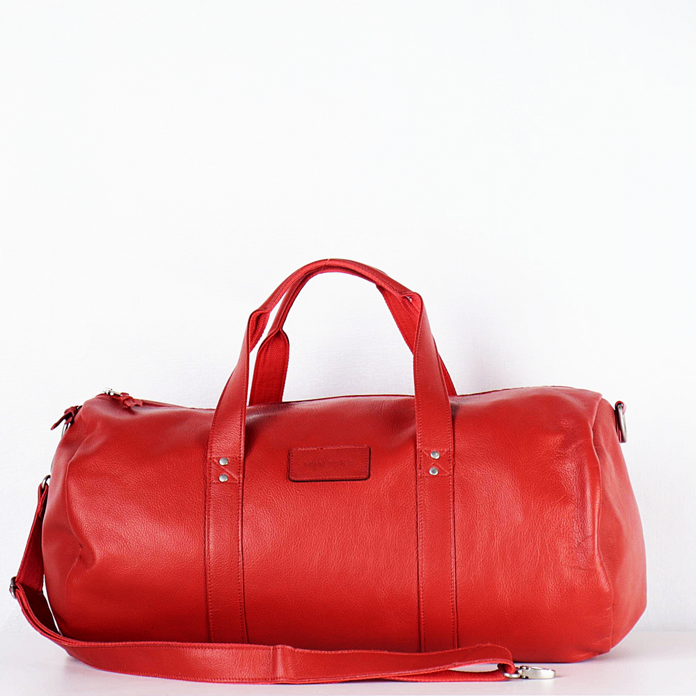 
            
                Load image into Gallery viewer, Fabi Leather Duffel Bag
            
        