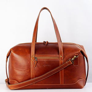 
            
                Load image into Gallery viewer, Steve Leather Weekend Bag
            
        