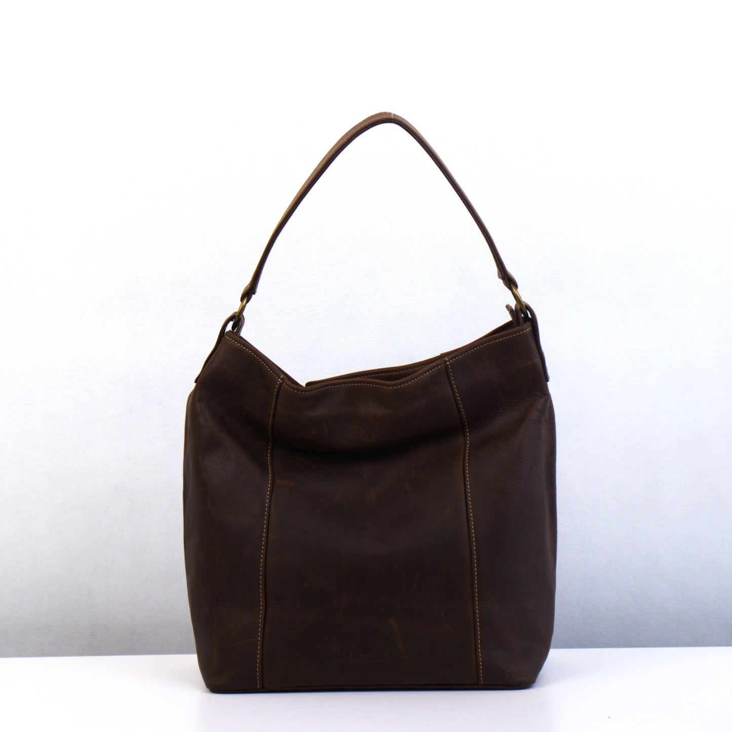 Debbie Hobo Leather Handbag