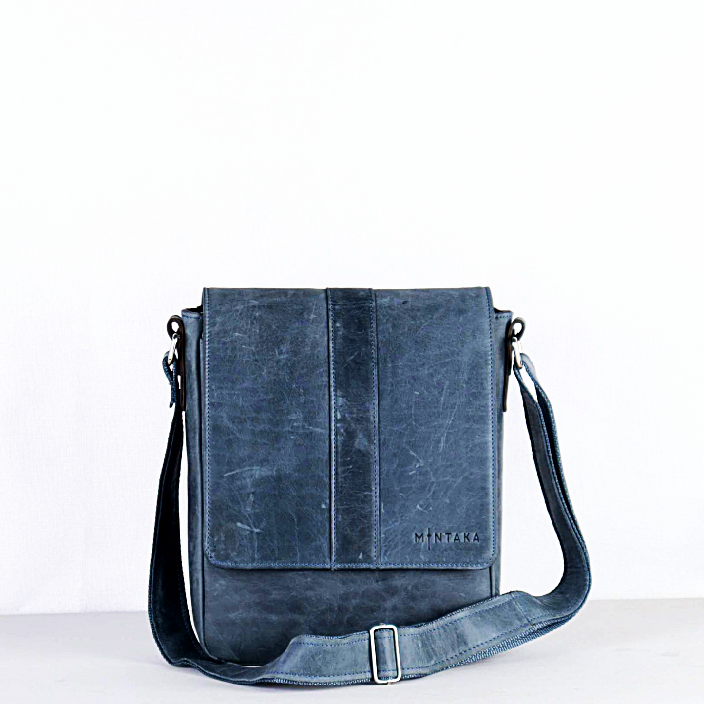 Jaguar Leather Messenger Bag