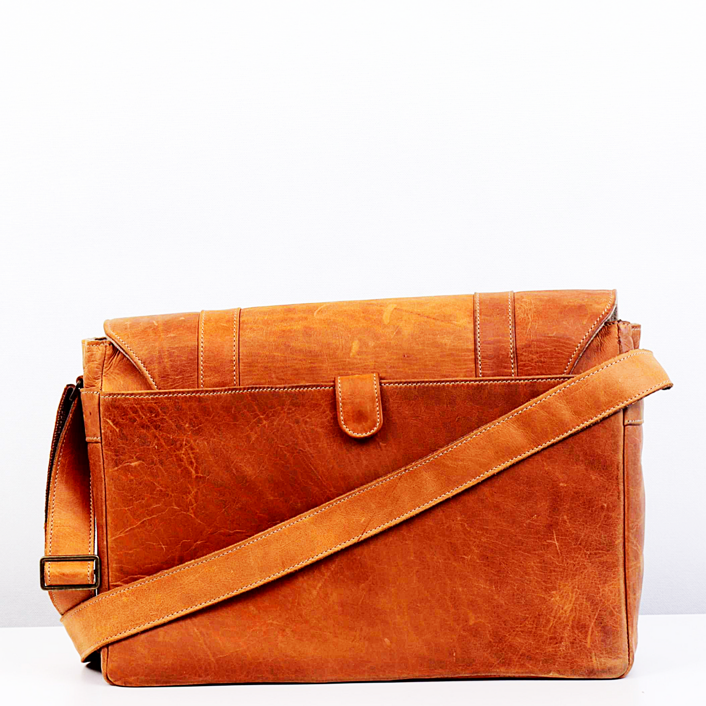Smith Leather Laptop Satchel
