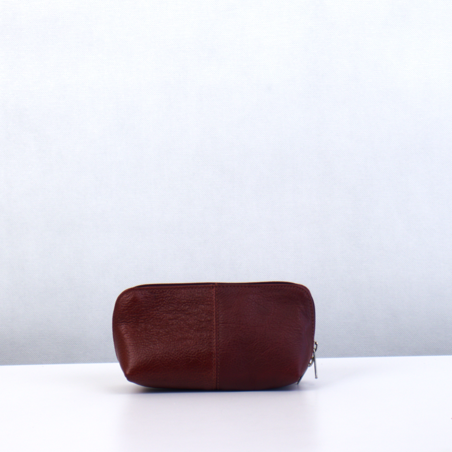 Gina Domed Leather Cosmetic Bag