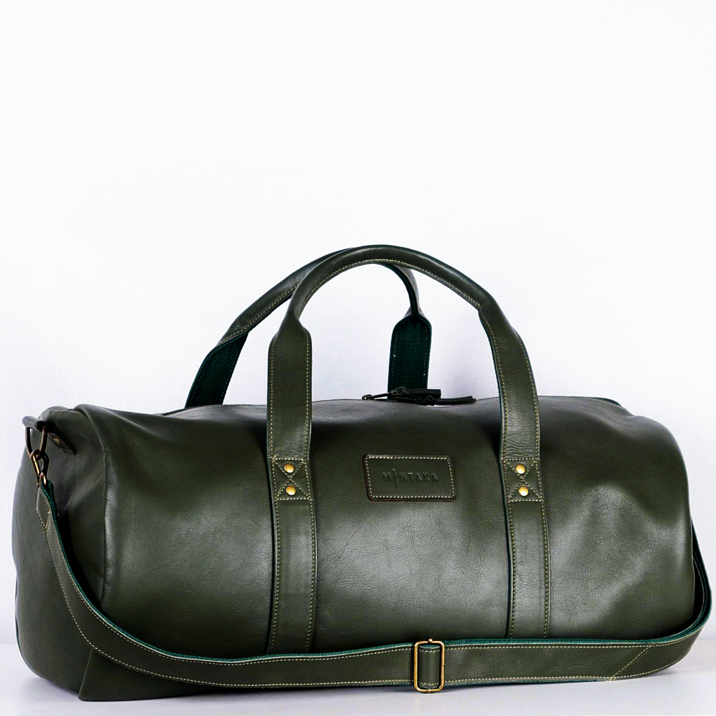 Fabi Leather Duffel Bag