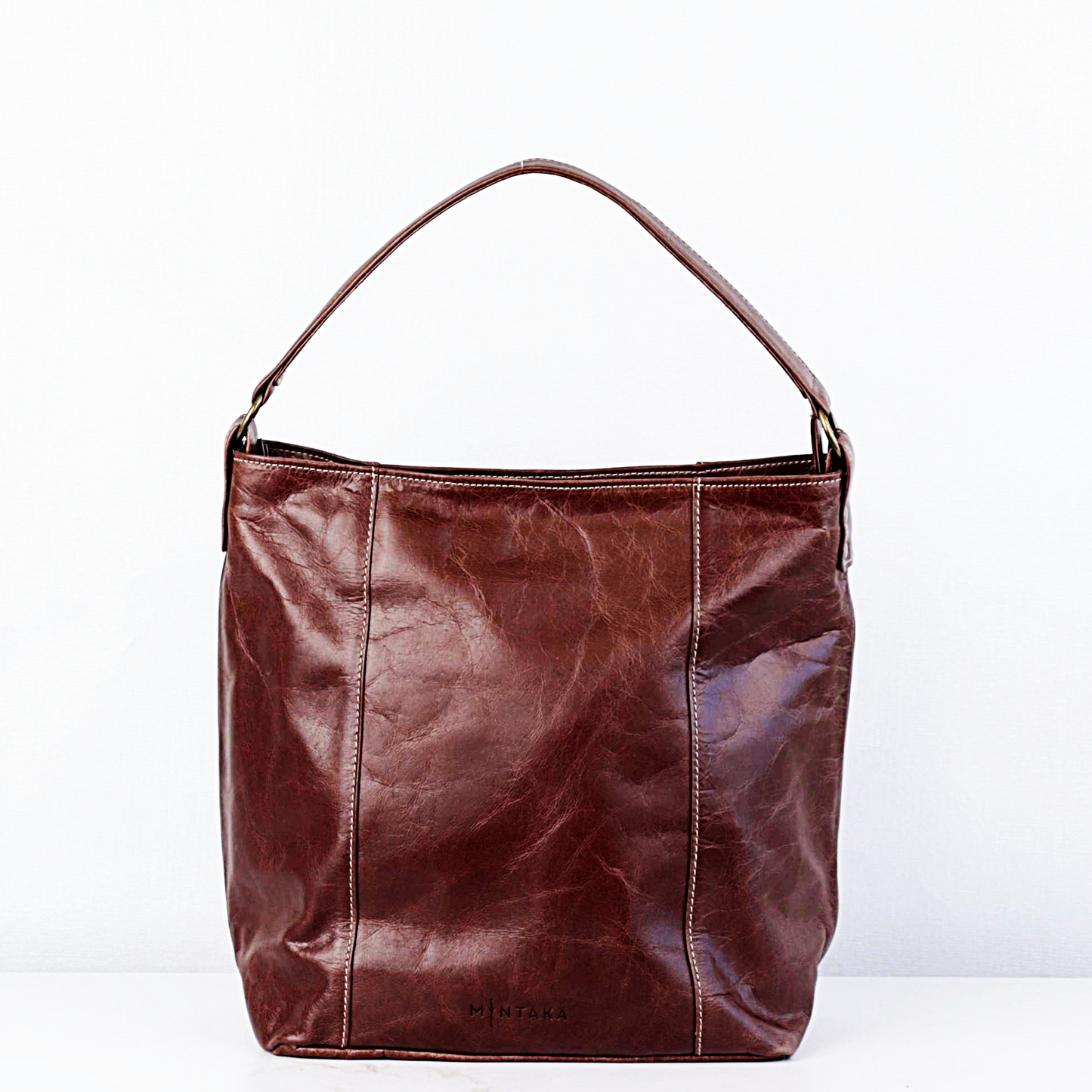 Debbie Hobo Leather Handbag