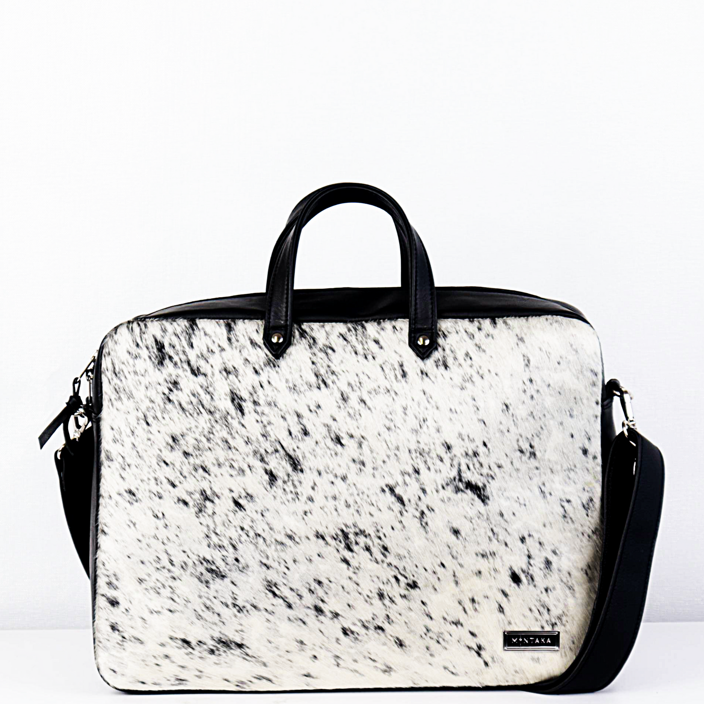 Kigali Nguni Leather Laptop Bag