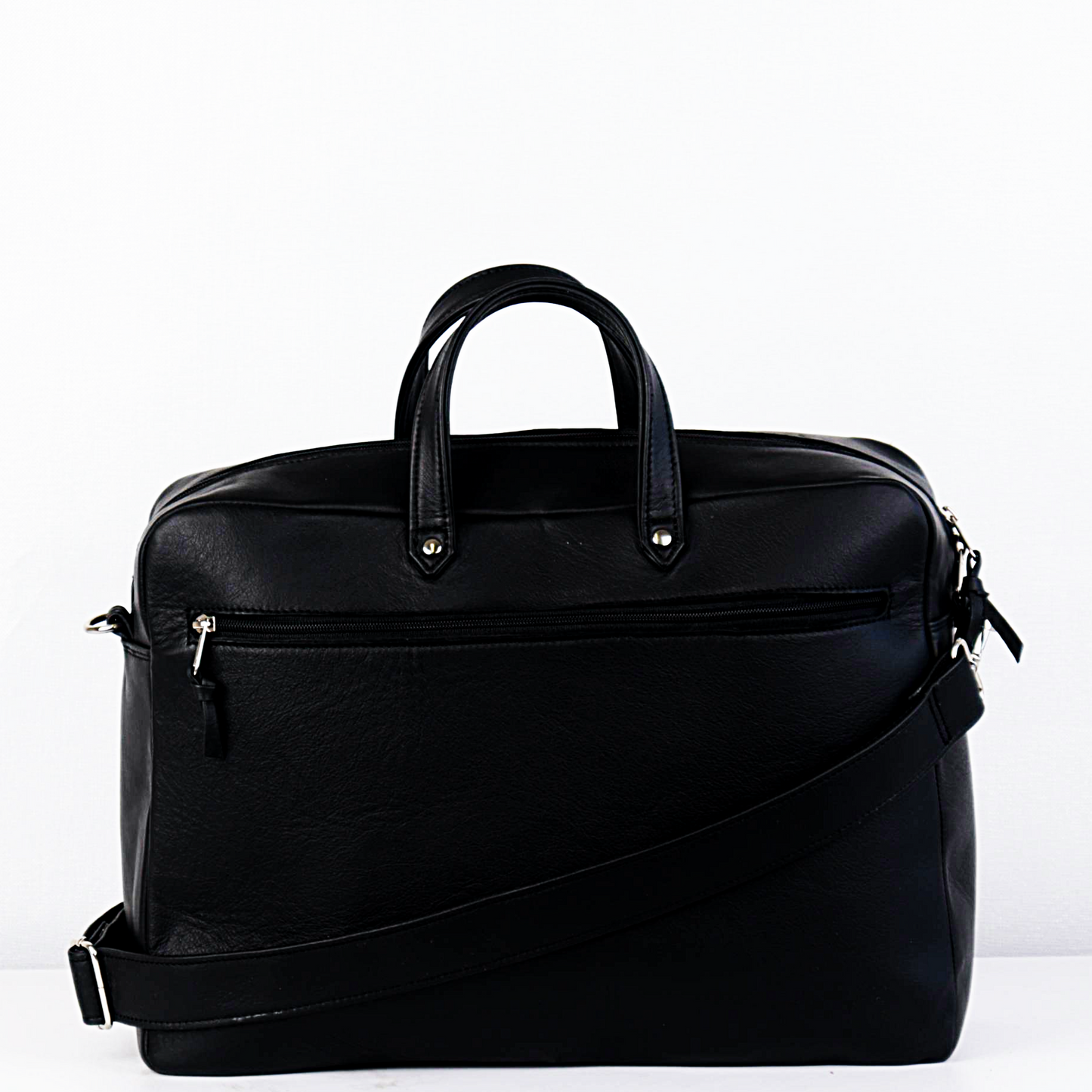 Kigali Nguni Leather Laptop Bag