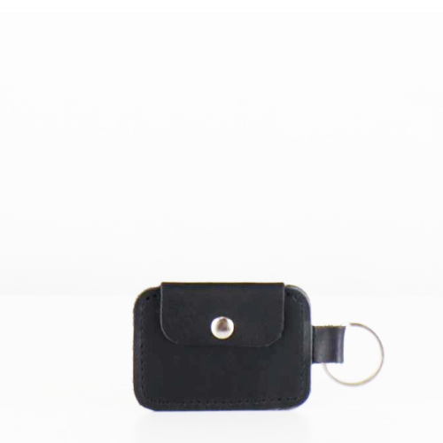 Mini Leather Keyring Pouch