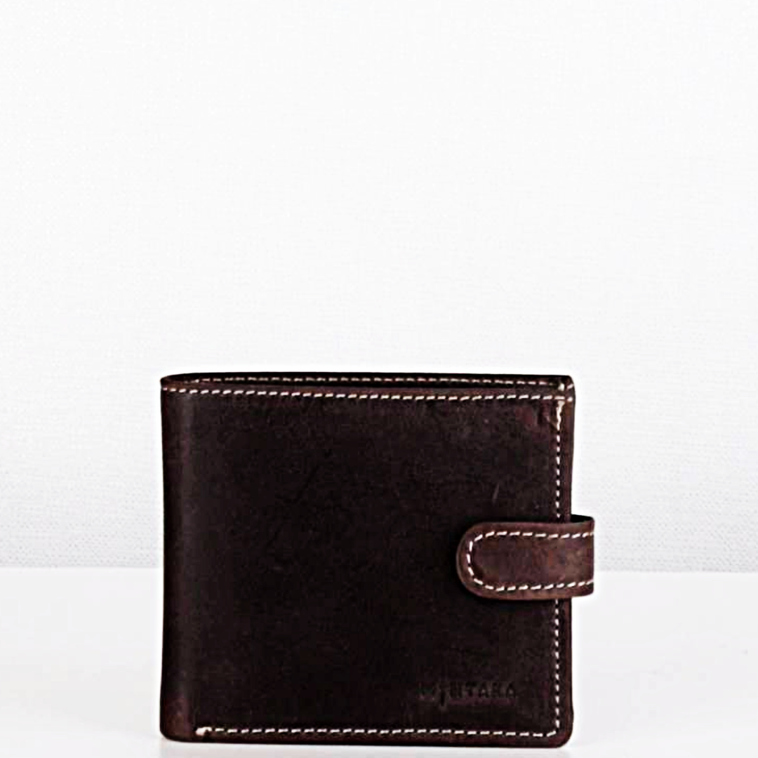 Thabo Three Fold Leather Wallet