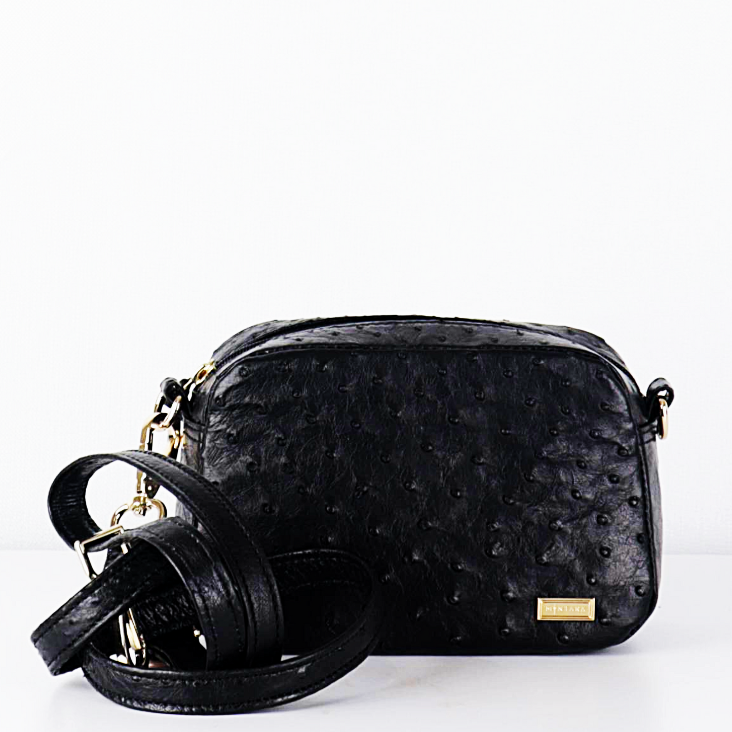 Ostrich Dinaledi Crossbody Handbag
