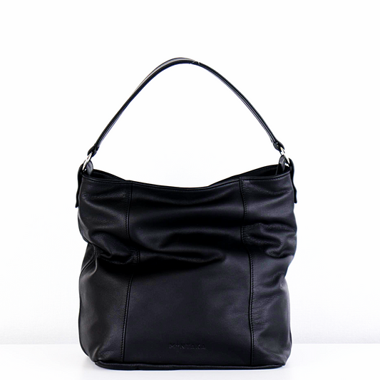 Debbie Hobo Leather Handbag