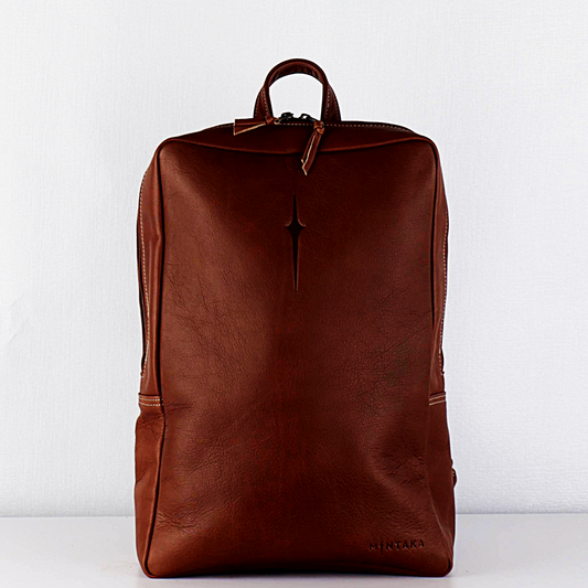 Toni Leather Laptop Backpack