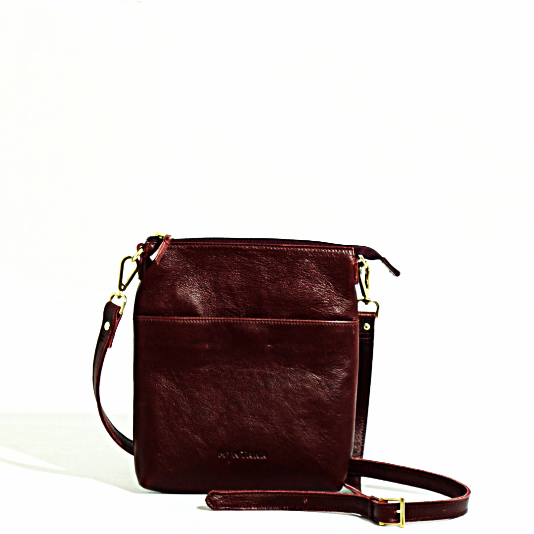 Celina Cross Body Leather Bag