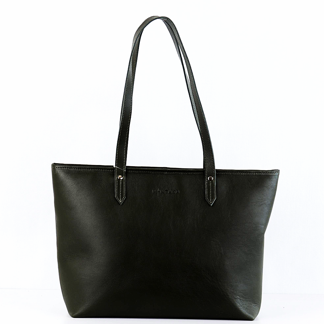 Luna Leather Shopper