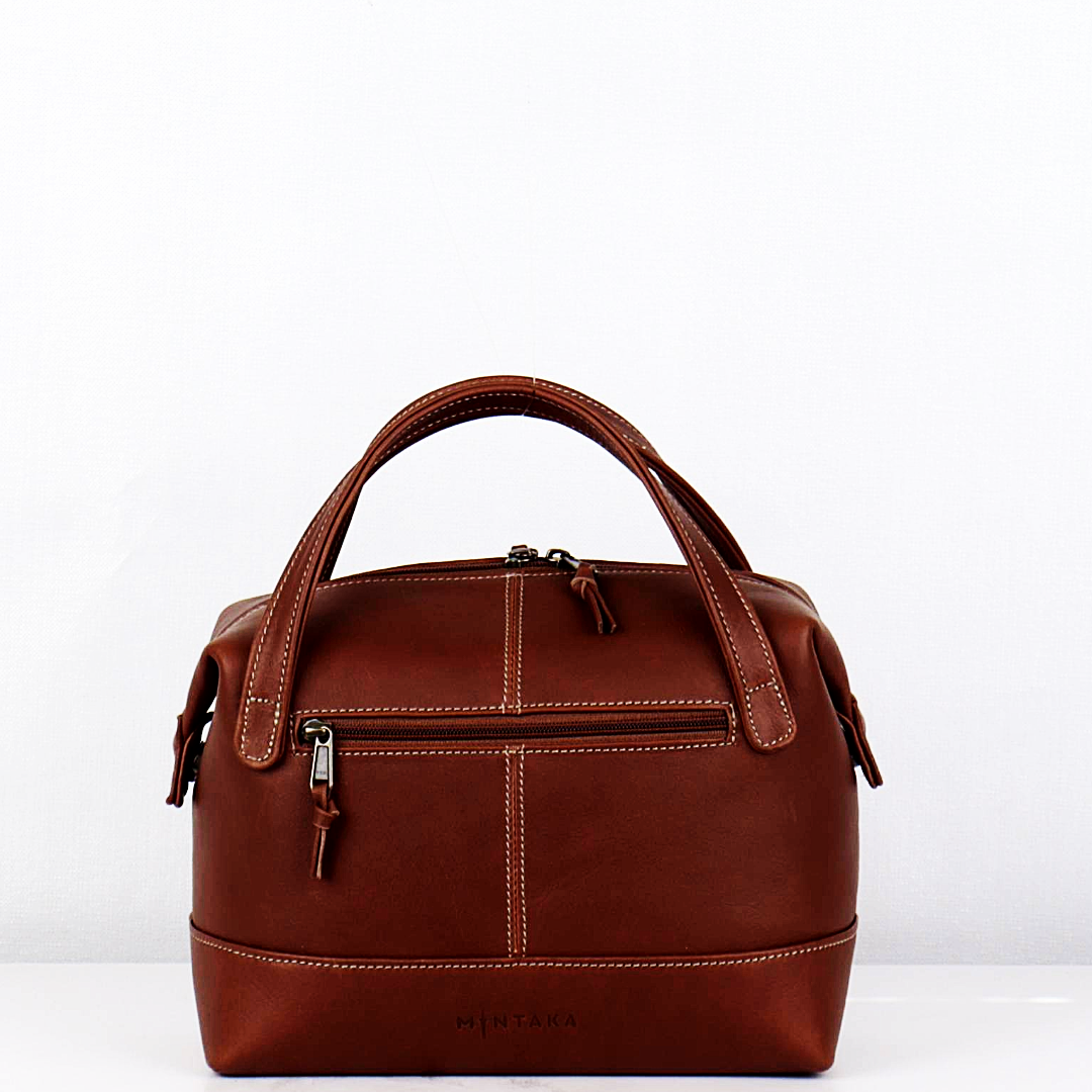 Evita Vanity Leather Bag