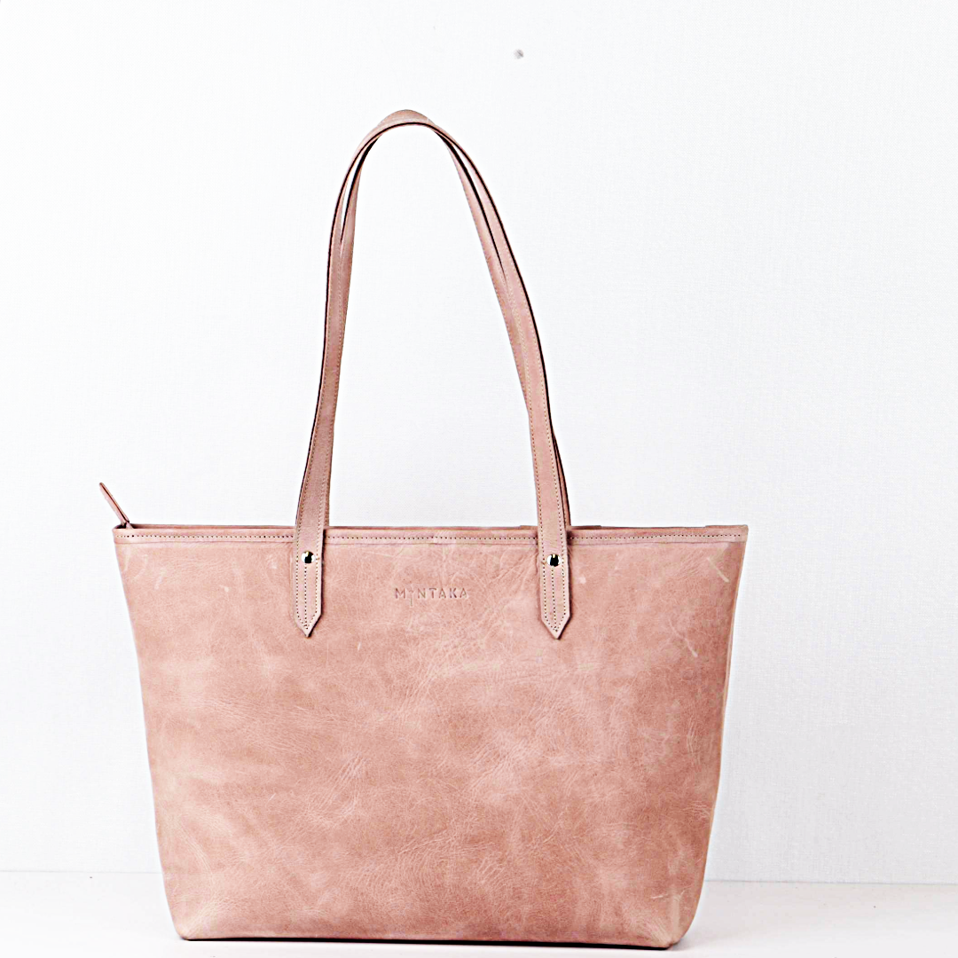 Luna Leather Shopper