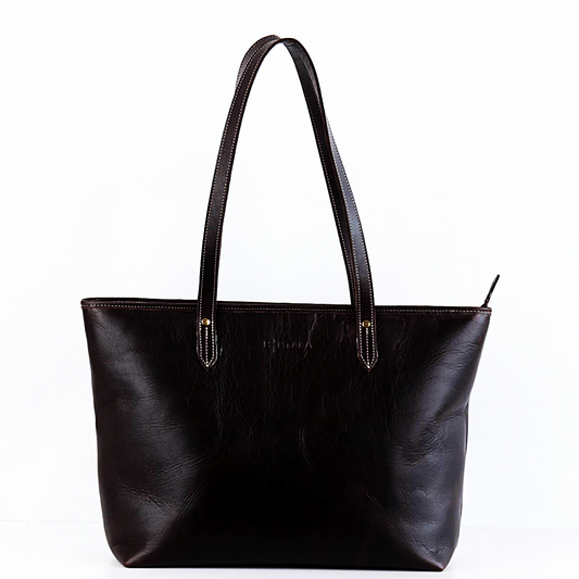 Luna Leather Shopper