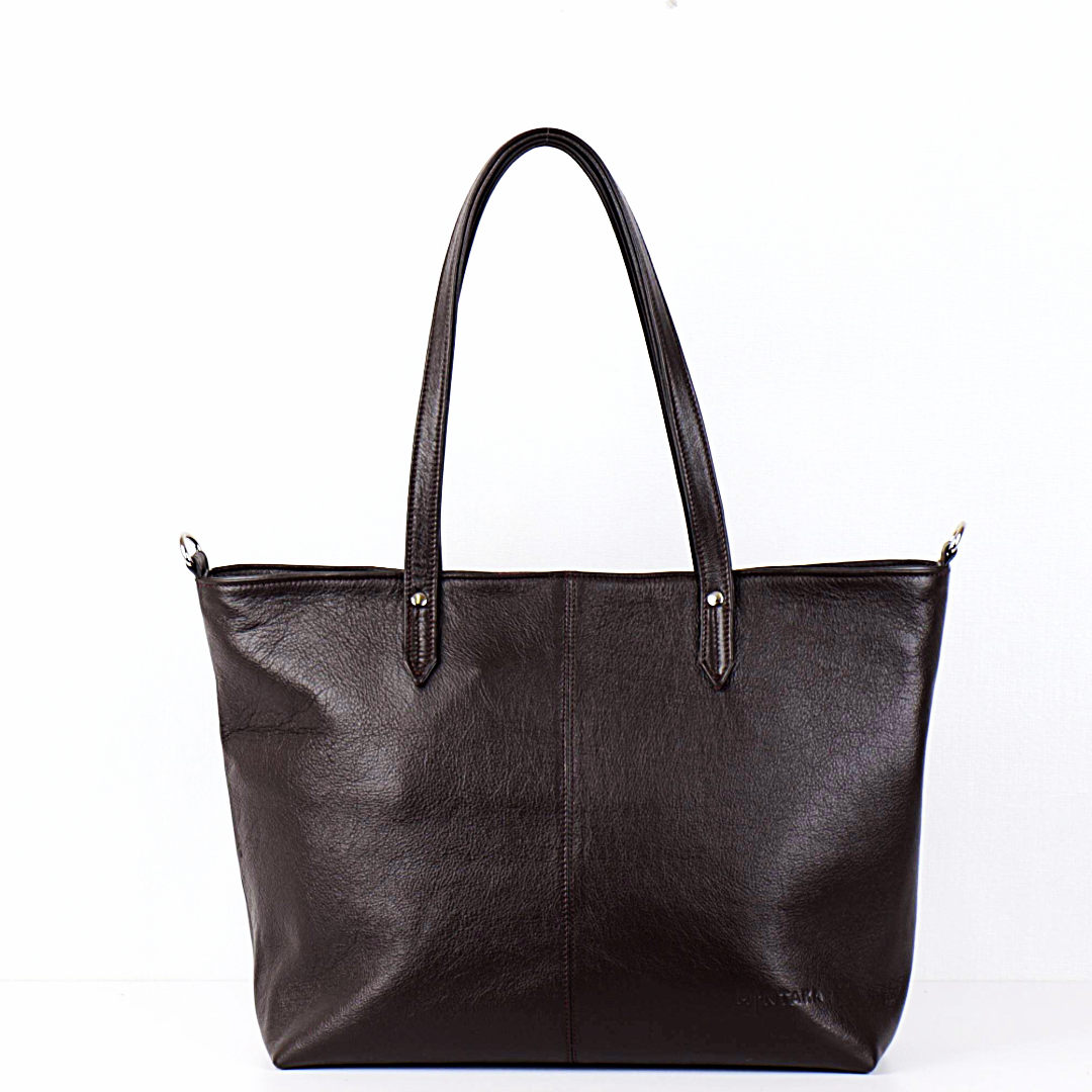 Venus Leather Shopper Bag