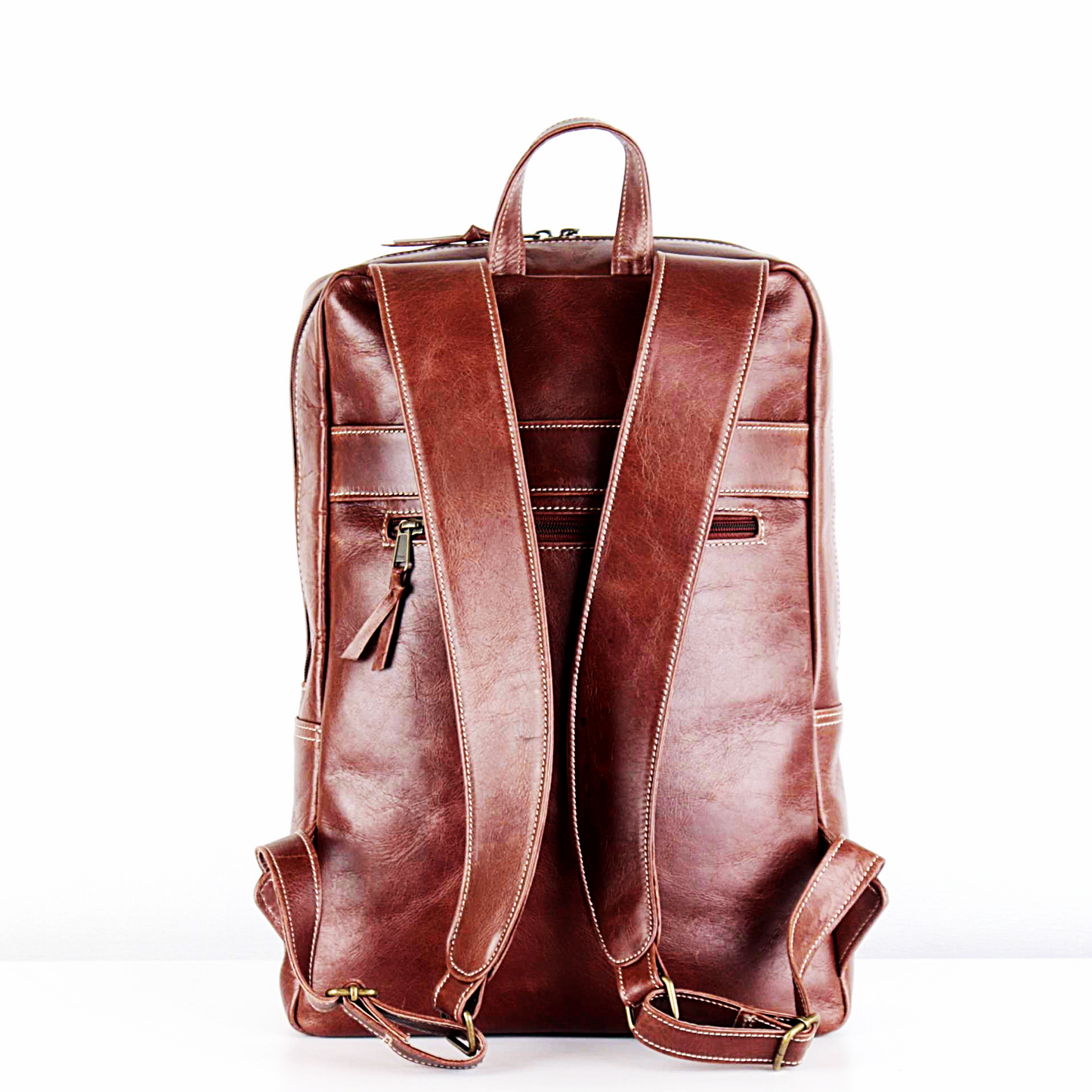 Toni Leather Laptop Backpack