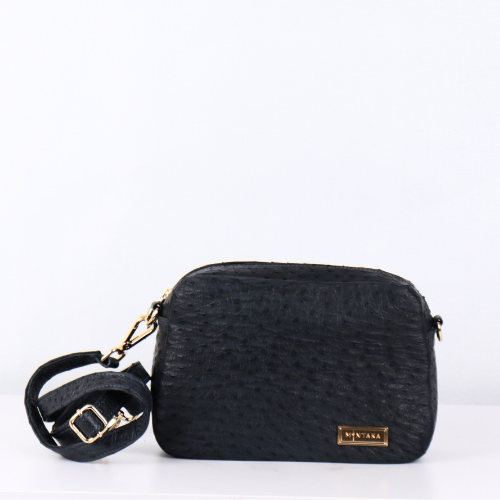 Ostrich Dinaledi Crossbody Handbag