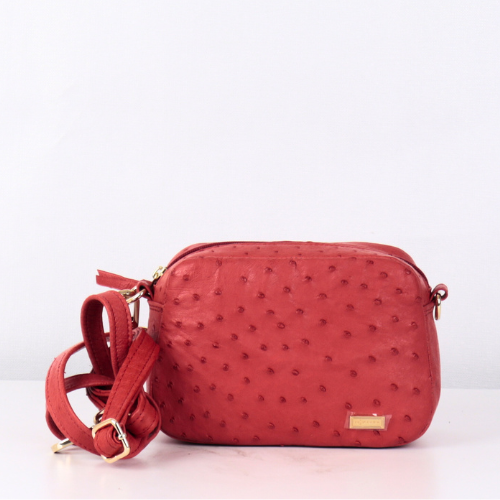 Ostrich Dinaledi Crossbody Handbag