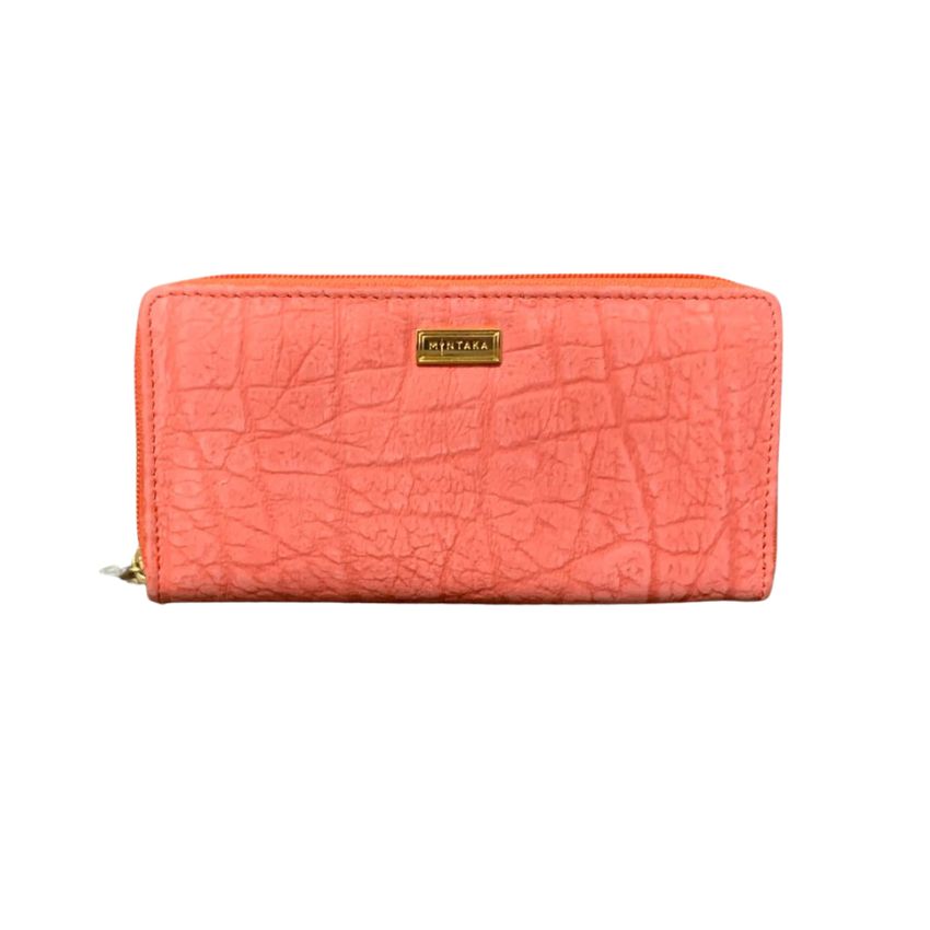 Tina Leather Zip Around Purse