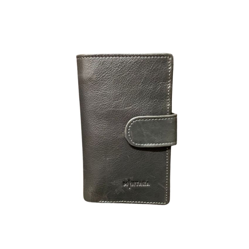 Hannah 3 Fold Unisex Leather Purse