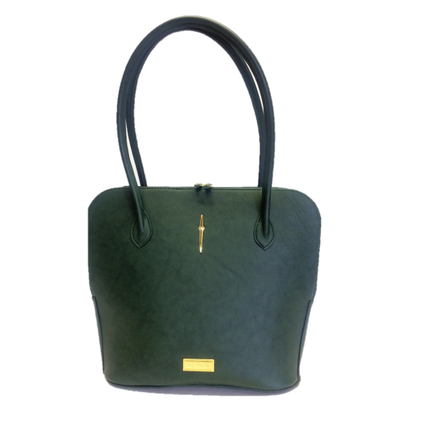 Payton Domed Leather Handbag
