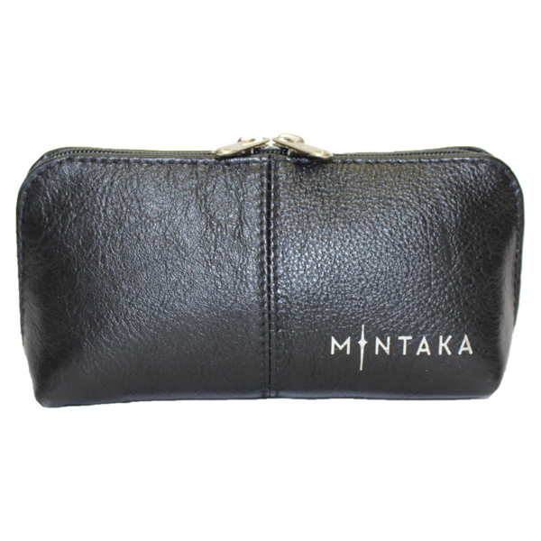 Gina Domed Leather Cosmetic Bag