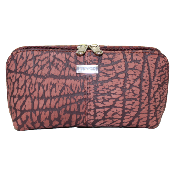 Gina Domed Leather Cosmetic Bag