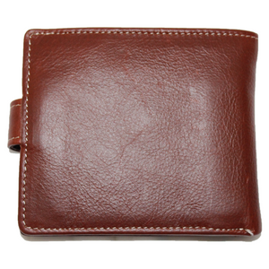 
            
                Load image into Gallery viewer, Thabo Three Fold Leather Wallet with Tab
            
        