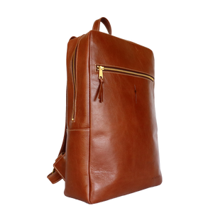 
            
                Load image into Gallery viewer, Toni Bold Leather Laptop Backpack
            
        